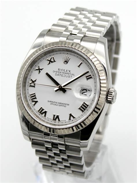 rolex 116234 white dial.